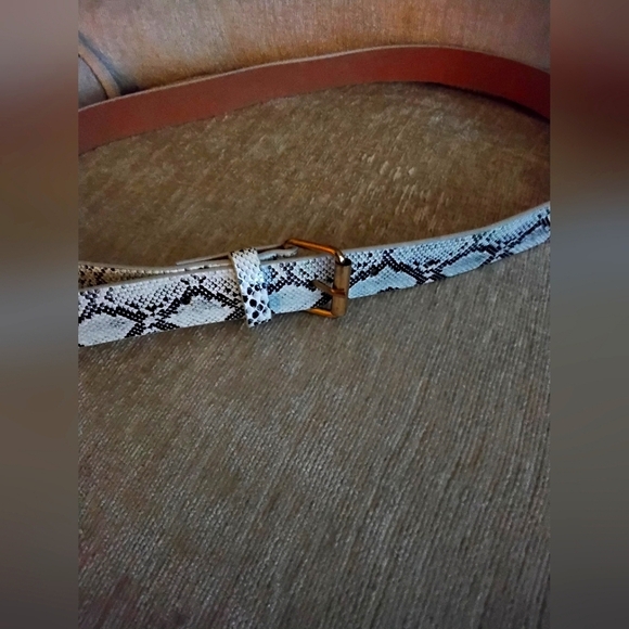 other Accessories - Faux Snakeskin "1 Belt